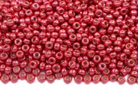 Бисер японский MIYUKI круглый 11/0 #4211 клюква, Duracoat гальванизированный, 10 грамм