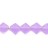 Бусины биконусы хрустальные 6мм, цвет VIOLET MATT, 747-026, 10шт - Бусины биконусы хрустальные 6мм, цвет VIOLET MATT, 747-026, 10шт