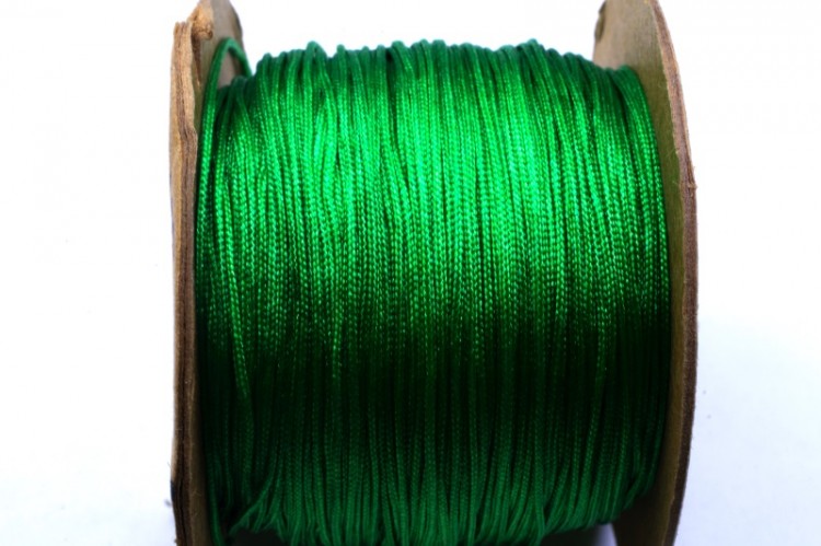 Шнур нейлоновый, толщина 0,8мм, цвет зеленый лайм, материал нейлон, 29-074, 2 метра Шнур нейлоновый, толщина 0,8мм, цвет зеленый лайм, материал нейлон, 29-074, 2 метра
