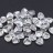 Бусины Rose Petal beads 8мм, отверстие 0,5мм, цвет 01700 серебро металлик, 734-040, около 10г (около 50шт) - Бусины Rose Petal beads 8мм, отверстие 0,5мм, цвет 01700 серебро металлик, 734-040, около 10г (около 50шт)