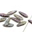 Бусины Dagger beads 16х5мм, отверстие 0,8мм, цвет 02010/29503DW крыло стрекозы, 736-012, 10шт - Бусины Dagger beads 16х5мм, отверстие 0,8мм, цвет 02010/29503DW крыло стрекозы, 736-012, 10шт