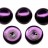 Glass Pearl Cabochon 14мм, цвет 70979 Purple, 756-035, 5шт - Glass Pearl Cabochon 14мм, цвет 70979 Purple, 756-035, 5шт