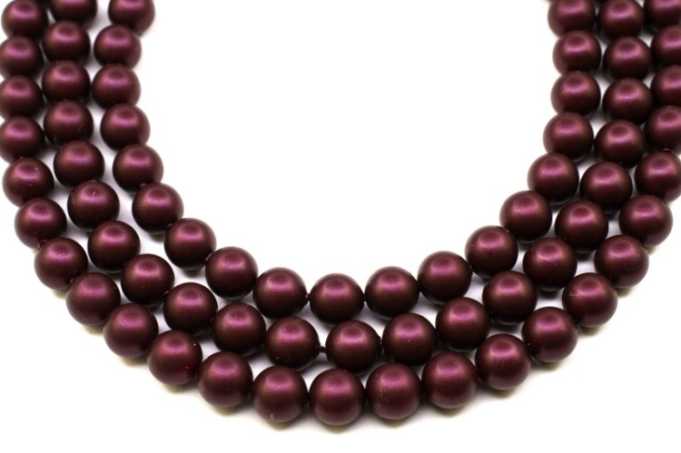 Жемчуг Swarovski 5810 #2019 6мм Crystal Elderberry Pearl, 5810-6-2019, 10шт Жемчуг Swarovski 5810 #2019 6мм Crystal Elderberry Pearl, 5810-6-2019, 10шт