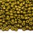 Бисер японский MIYUKI круглый 8/0 #2032 золотая оливка, металлизированный матовый, 10 грамм - Бисер японский MIYUKI круглый 8/0 #2032 золотая оливка, металлизированный матовый, 10 грамм
