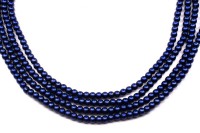 Жемчуг Preciosa, цвет 70538 матовый синий, 2мм, 10шт