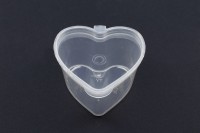 Контейнер для мелочей Сердце 5,3х5,5х3см, пластиковый, 1005-112, 1шт