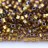 Бисер японский TOHO Cube кубический 1,5мм #0268 хрусталь/золото радужный, окрашенный изнутри, 5 грамм - Бисер японский TOHO Cube кубический 1,5мм #0268 хрусталь/золото радужный, окрашенный изнутри, 5 грамм