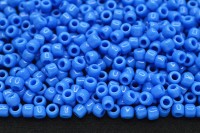 Бисер японский TOHO круглый 8/0 #0043D василек, непрозрачный, 10 грамм