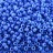 Бисер японский TOHO круглый 8/0 #0043D василек, непрозрачный, 10 грамм - Бисер японский TOHO круглый 8/0 #0043D василек, непрозрачный, 10 грамм