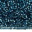 Бисер японский MIYUKI Delica цилиндр 11/0 DB-0608 синий циркон, серебряная линия внутри, 5 грамм - Бисер японский MIYUKI Delica цилиндр 11/0 DB-0608 синий циркон, серебряная линия внутри, 5 грамм