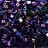 Бисер японский TOHO Triangle треугольный 11/0 #0085 пурпурный, металлизированный ирис, 5 грамм - Бисер японский TOHO Triangle треугольный 11/0 #0085 пурпурный, металлизированный ирис, 5 грамм