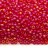 Бисер японский MIYUKI круглый 11/0 #0140FR светлый красный, матовый радужный прозрачный, 10 грамм - Бисер японский MIYUKI круглый 11/0 #0140FR светлый красный, матовый радужный прозрачный, 10 грамм