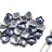 Бусины GINKO 7,5х7,5мм, отверстие 0,8мм, цвет 00030/26901 голубой/серебро, 710-012, 10г (около 40шт) - Бусины GINKO 7,5х7,5мм, отверстие 0,8мм, цвет 00030/26901 голубой/серебро, 710-012, 10г (около 40шт)