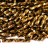 Бисер японский TOHO Bugle Twisted стеклярус витой 9мм #0221 бронза, 5 грамм - Бисер японский TOHO Bugle Twisted стеклярус витой 9мм #0221 бронза, 5 грамм