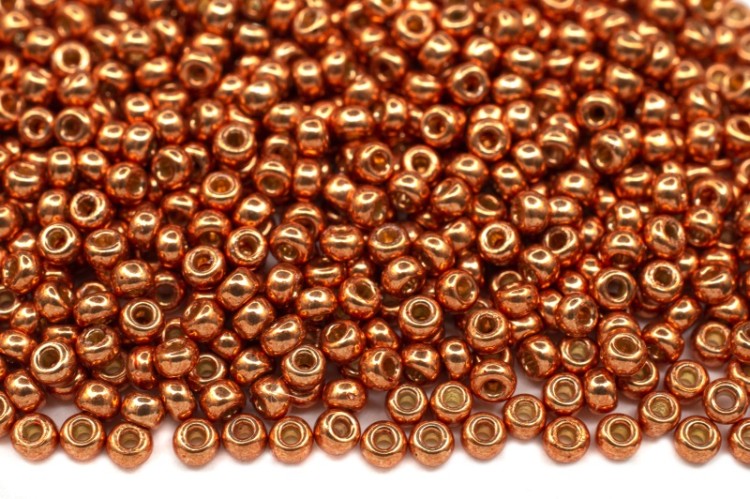 Бисер японский MIYUKI круглый 11/0 #4207 розовые румяна, Duracoat гальванизированный, 10 грамм Бисер японский MIYUKI круглый 11/0 #4207 розовые румяна, Duracoat гальванизированный, 10 грамм