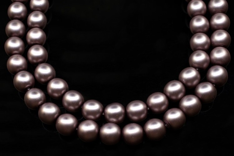 Жемчуг Preciosa, цвет 70105 матовый пыльно-сиреневый, 8мм, 10шт Жемчуг Preciosa, цвет 70105 матовый пыльно-сиреневый, 8мм, 10шт