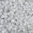 Бисер чешский PRECIOSA Дропс 8/0 02090 белый полупрозрачный, 50 грамм - Бисер чешский PRECIOSA Дропс 8/0 02090 белый полупрозрачный, 50 грамм