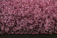 Бисер чешский PRECIOSA круглый 10/0 01295 розовый прозрачный, 1 сорт, 50г