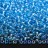 Бисер чешский PRECIOSA круглый 10/0 61010С голубой прозрачный с радужным покрытием, 20 грамм - Бисер чешский PRECIOSA круглый 10/0 61010С голубой прозрачный с радужным покрытием, 20 грамм