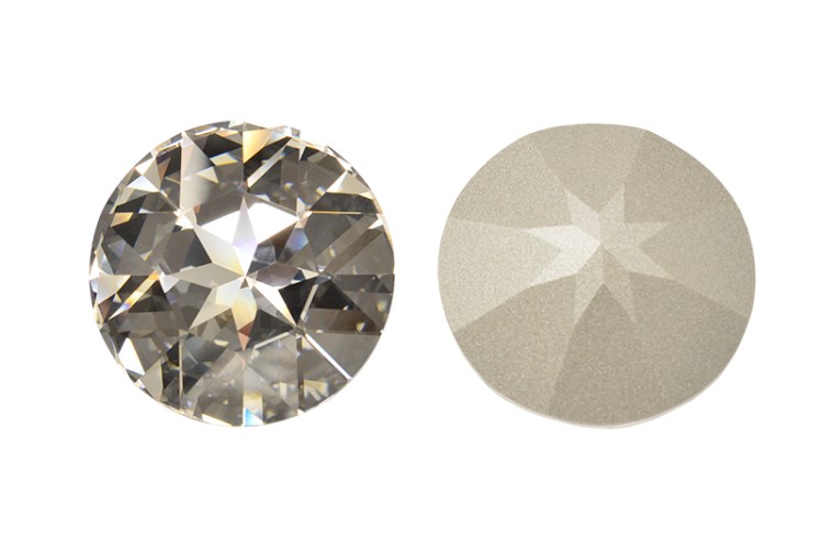 Кристалл Swarovski #1201 круглый 27мм, цвет #001 прозрачный, фольгированный, 1201-F, 1шт Кристалл Swarovski #1201 круглый 27мм, цвет #001 прозрачный, фольгированный, 1201-F, 1шт