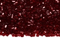 Бисер чешский PRECIOSA рубка 10/0 90090 гранатовый прозрачный, 50г