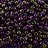 Бисер японский TOHO круглый 8/0 #0085 пурпурный, металлизированный ирис, 10 грамм - Бисер японский TOHO круглый 8/0 #0085 пурпурный, металлизированный ирис, 10 грамм