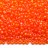 Бисер японский MIYUKI круглый 11/0 #0138FR оранжевый, матовый радужный прозрачный, 10 грамм - Бисер японский MIYUKI круглый 11/0 #0138FR оранжевый, матовый радужный прозрачный, 10 грамм