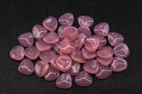 Бусины Rose Petal beads 8мм, отверстие 0,5мм, цвет 71010 розовый опал молочный, 734-005, около 10г (около 50шт)