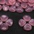 Бусины Rose Petal beads 8мм, отверстие 0,5мм, цвет 71010 розовый опал молочный, 734-005, около 10г (около 50шт) - Бусины Rose Petal beads 8мм, отверстие 0,5мм, цвет 71010 розовый опал молочный, 734-005, около 10г (около 50шт)