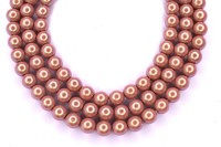 Жемчуг Preciosa, цвет 30004 коричневый радужный, 8мм, 10шт