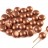 Бусины Candy beads 8мм, два отверстия 0,9мм, цвет 02010/01770 медный, матовый металлик, 705-031, около 10г (около 21шт) - Бусины Candy beads 8мм, два отверстия 0,9мм, цвет 02010/01770 медный, матовый металлик, 705-031, около 10г (около 21шт)