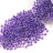Бисер чешский PRECIOSA круглый 10/0 38928 прозрачный, фиолетовая перламутровая линия внутри, 1 сорт, 50г - Бисер чешский PRECIOSA круглый 10/0 38928 прозрачный, фиолетовая перламутровая линия внутри, 1 сорт, 50г