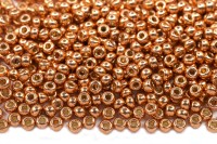 Бисер японский MIYUKI круглый 11/0 #4206 мускат, Duracoat гальванизированный, 10 грамм