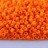 Бисер японский TOHO круглый 8/0 #0042DF оранжевый, матовый непрозрачный, 10 грамм - Бисер японский TOHO круглый 8/0 #0042DF оранжевый, матовый непрозрачный, 10 грамм