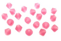 Бусины биконусы хрустальные 4мм, цвет ROSE MATT, 746-129, 20шт