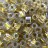 Бисер японский TOHO Cube кубический 3мм #0262 хрусталь/золото, окрашенный изнутри, 5 грамм - Бисер японский TOHO Cube кубический 3мм #0262 хрусталь/золото, окрашенный изнутри, 5 грамм