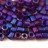 Бисер японский TOHO Cube кубический 3мм #0928 розалин/пурпурный радужный, окрашенный изнутри, 5 грамм - Бисер японский TOHO Cube кубический 3мм #0928 розалин/пурпурный радужный, окрашенный изнутри, 5 грамм