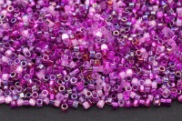 Бисер японский MIYUKI Delica цилиндр 11/0 DB-MIX9078 фуксия, 5 грамм