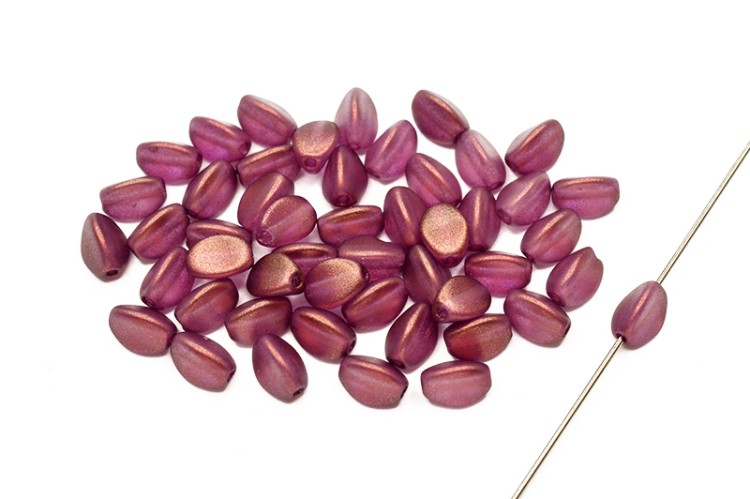 Бусины Pinch beads 5х3мм, отверстие 0,8мм, цвет 00030/29259 Персидский розовый, прозрачный, 755-042, 10г (около 117шт) Бусины Pinch beads 5х3мм, отверстие 0,8мм, цвет 00030/29259 Персидский розовый, прозрачный, 755-042, 10г (около 117шт)