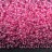 Бисер японский MIYUKI круглый 11/0 #1319 розовый, прозрачный, 10 грамм - Бисер японский MIYUKI круглый 11/0 #1319 розовый, прозрачный, 10 грамм