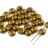 Бусины Candy beads 8мм, два отверстия 0,9мм, цвет 02010/01720 золото Ацтеков, матовый металлик, 705-030, около 10г (около 21шт) - Бусины Candy beads 8мм, два отверстия 0,9мм, цвет 02010/01720 золото Ацтеков, матовый металлик, 705-030, около 10г (около 21шт)