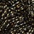 Бисер японский TOHO Bugle Twisted стеклярус витой 9мм #0083 коричневый, металлизированный ирис, 5 грамм - Бисер японский TOHO Bugle Twisted стеклярус витой 9мм #0083 коричневый, металлизированный ирис, 5 грамм