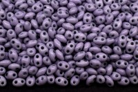 Бисер чешский PRECIOSA Twin 2,5х5мм 03121 серо-сиреневый непрозрачный, 50г