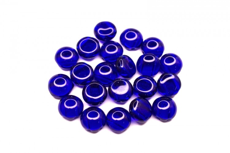 Бусины Candy beads 8мм, два отверстия 0,9мм, цвет 30090 синий, 705-049, около 10г (около 21шт) Бусины Candy beads 8мм, два отверстия 0,9мм, цвет 30090 синий, 705-049, около 10г (около 21шт)