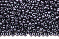 Бисер чешский PRECIOSA круглый 10/0 94102М матовый сиреневый хамелеон металлик, 1 сорт, 50г