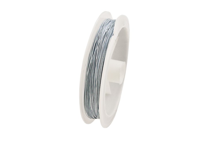 Тросик ювелирный (ланка), толщина 0,30мм, цвет белый, 1017-156, 5м Тросик ювелирный (ланка), толщина 0,30мм, цвет белый, 1017-156, 5м