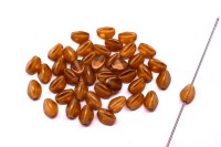 Бусины Pinch beads 5х3мм, отверстие 0,8мм, цвет 00030/29253 Crystal Sandalwood, 755-041, 10г (около 117шт)