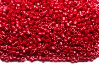 Бисер японский MIYUKI Delica цилиндр 11/0 DB-0791 красный, непрозрачный, 5 грамм