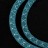 Ювелирная сетка, диаметр 10мм, цвет голубой с серебристым, пластик, 46-006, 1 метр - Ювелирная сетка, диаметр 10мм, цвет голубой с серебристым, пластик, 46-006, 1 метр