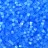 Бисер чешский PRECIOSA сатиновая рубка 9/0 05134 голубой, 50г - Бисер чешский PRECIOSA сатиновая рубка 9/0 05134 голубой, 50г